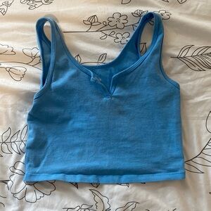 blue crop top from wild fable. woman’s xs